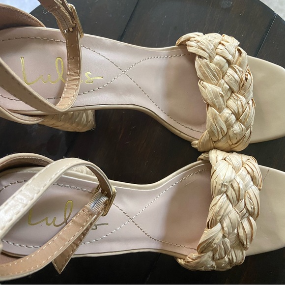 Lulus woven heels - Picture 4 of 6